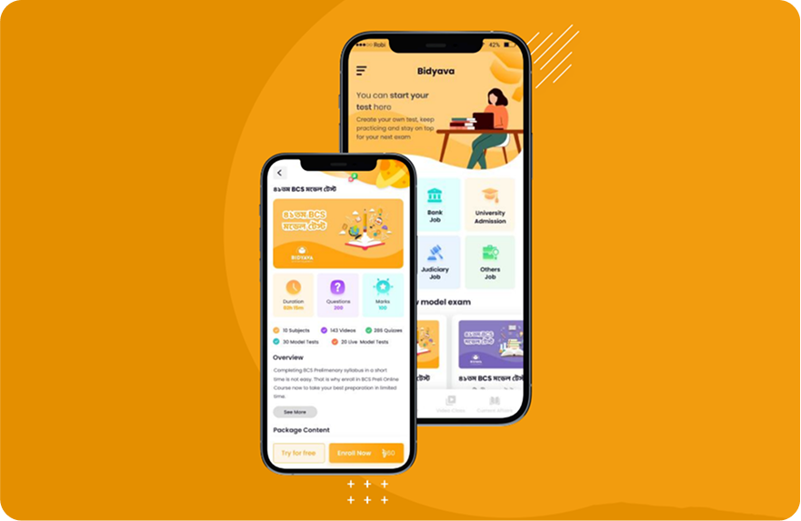 Empowering Education with Bidyava An Advanced E-Learning & Exam Preparation Platform